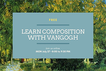 Free Online-Learn Composition with Van Gogh