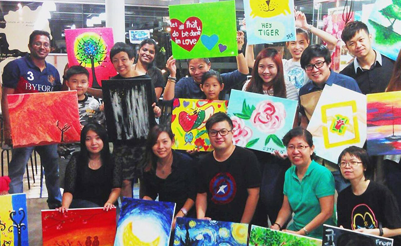 Team Bonding Art Jam